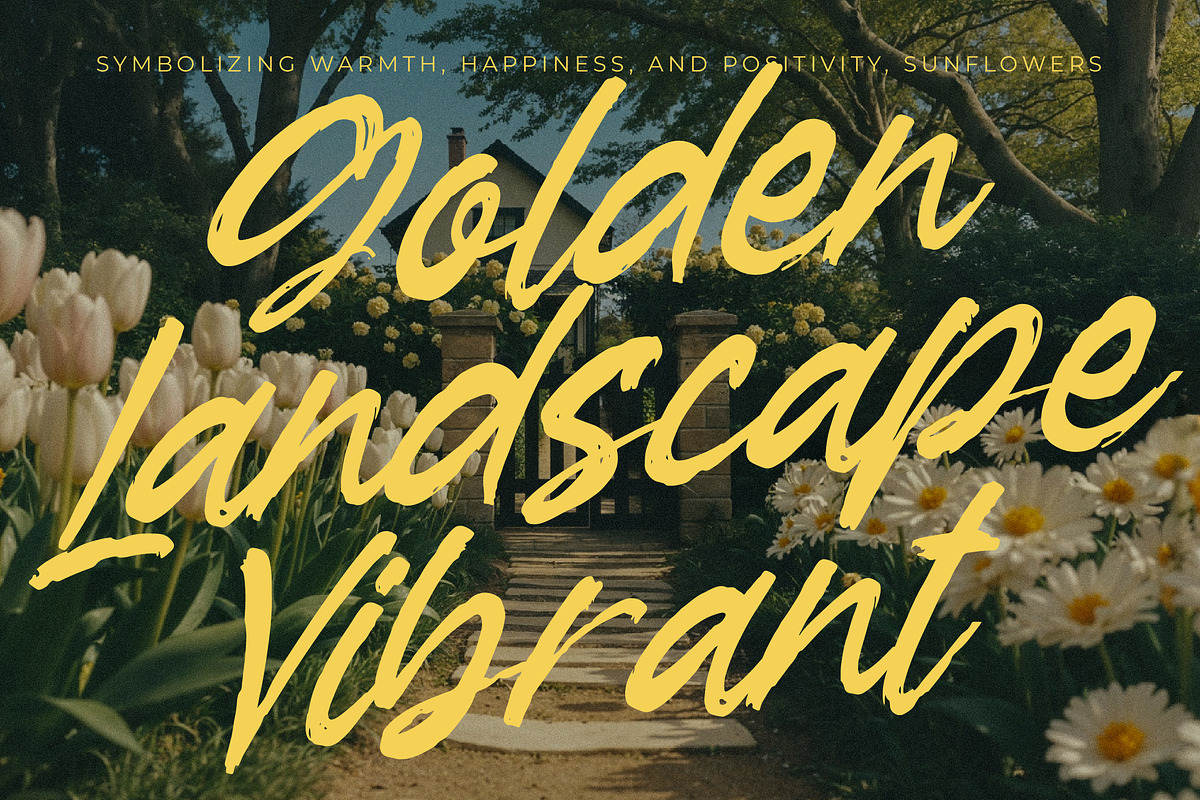 Garden Solland Bold Handwritten Font, a Script Font by Letterena Studios Script (Photo 11 of 15)