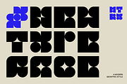 Mtry - Geometric Experimental, a Sans Serif Font by Marvadesign (Thumbnail 2 of 10)