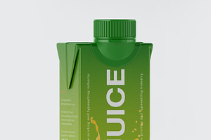 250ml Matte Juice Carton Package