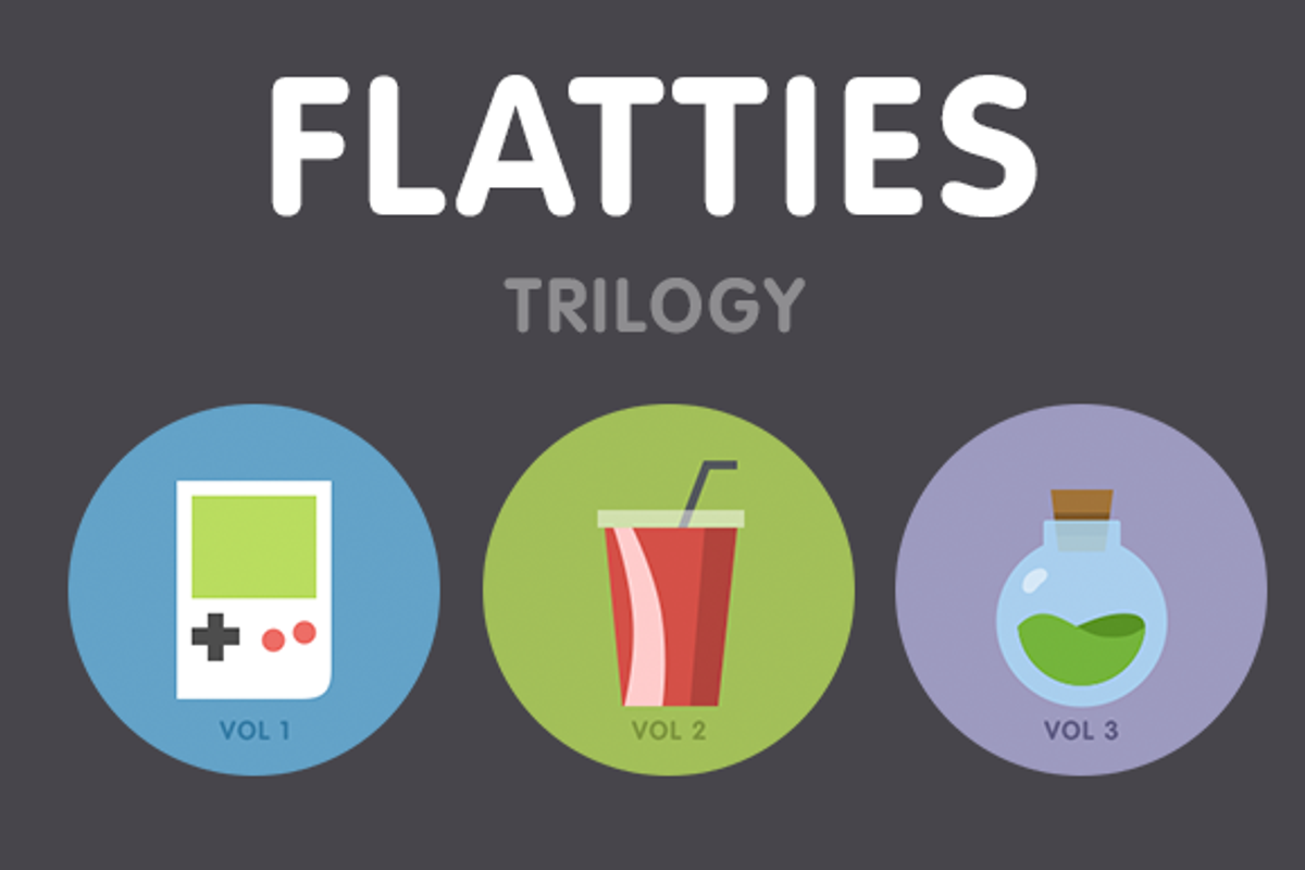 Flatties Icon Trilogy, an Icon by Ui Store (Photo 1 of 5)