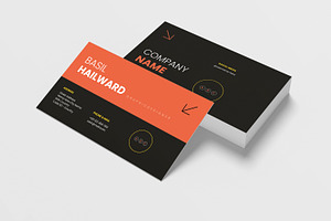 Minimalist Business Card Template, a Business Card Template by MightyDesign