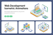 50 Animated Web Development, a Technology Illustration by Creative Stall (Thumbnail 2 of 4)