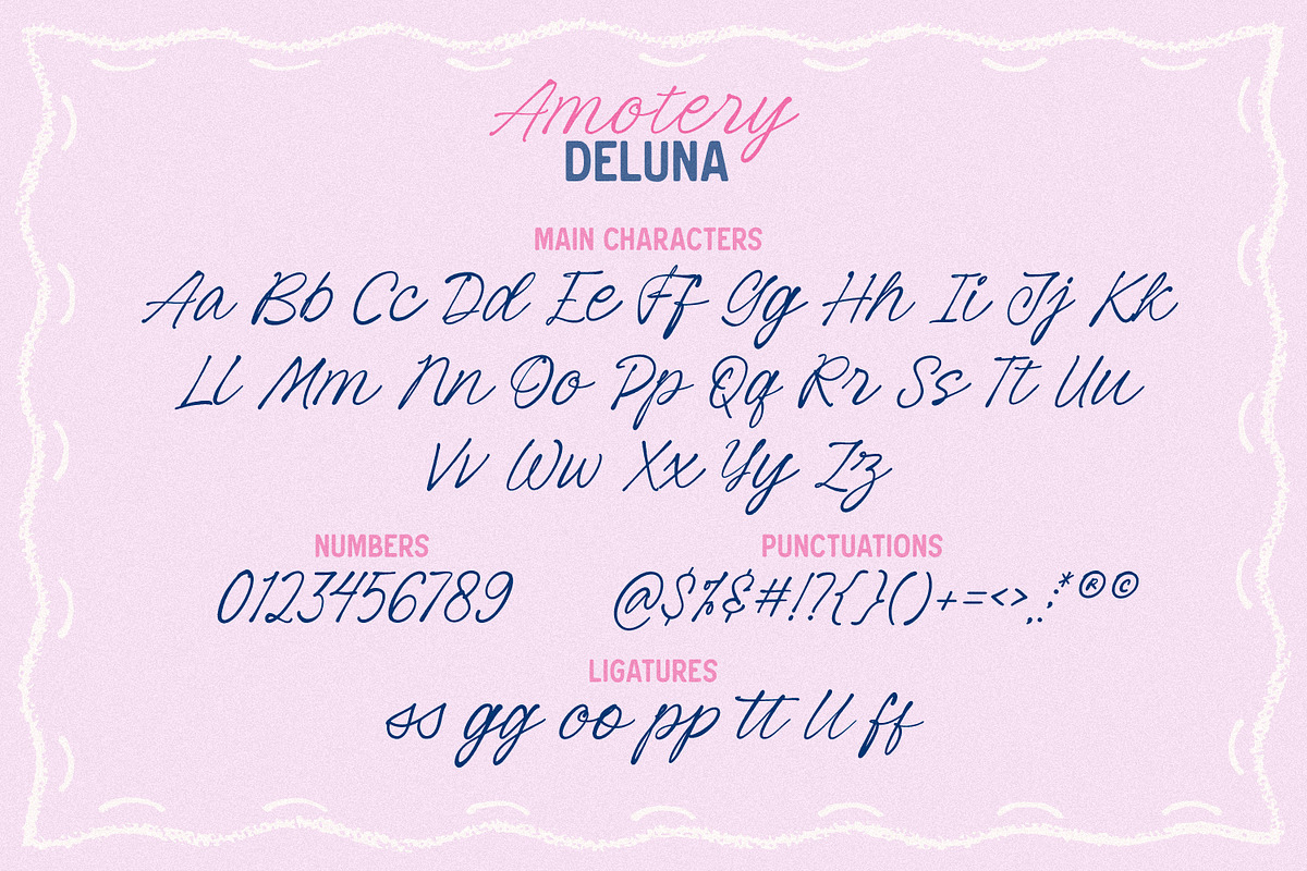 Amotery Deluna, a Script Font by Nathatype (Photo 6 of 13)