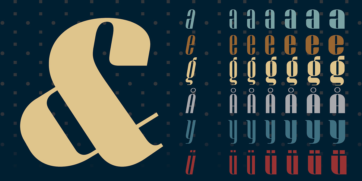 Bronsimard, a Sans Serif Font by André Simard (Photo 6 of 7)