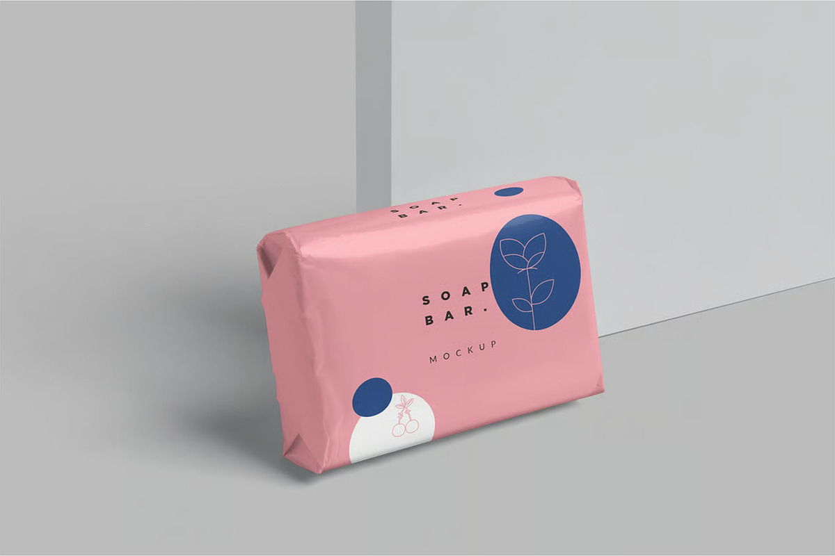 Soap Wrapper Mockups, a Packaging Mockup by megostudi0 (Photo 5 of 7)