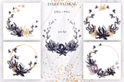 Dark Floral, an Illustration by Salted Galaxy (Thumbnail 11 of 18)