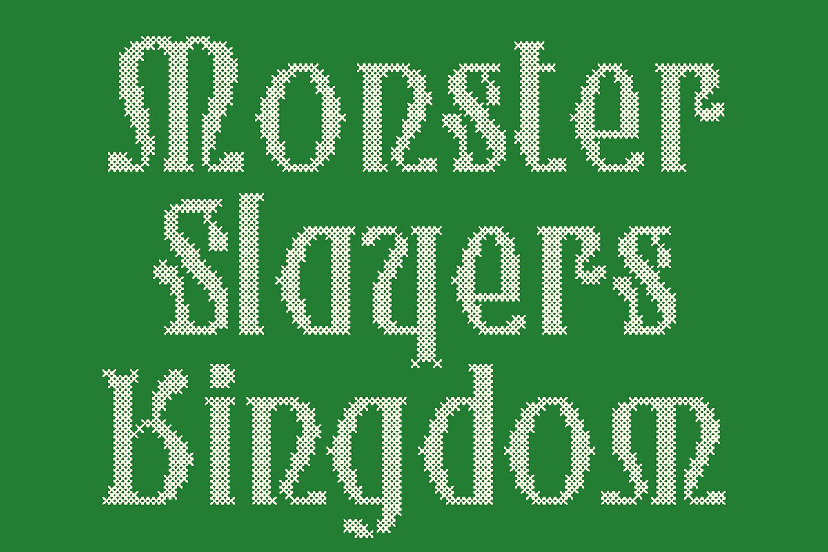 CS Ruskine Stitched, a Serif Font by Craft Supply Co. (Photo 2 of 8)