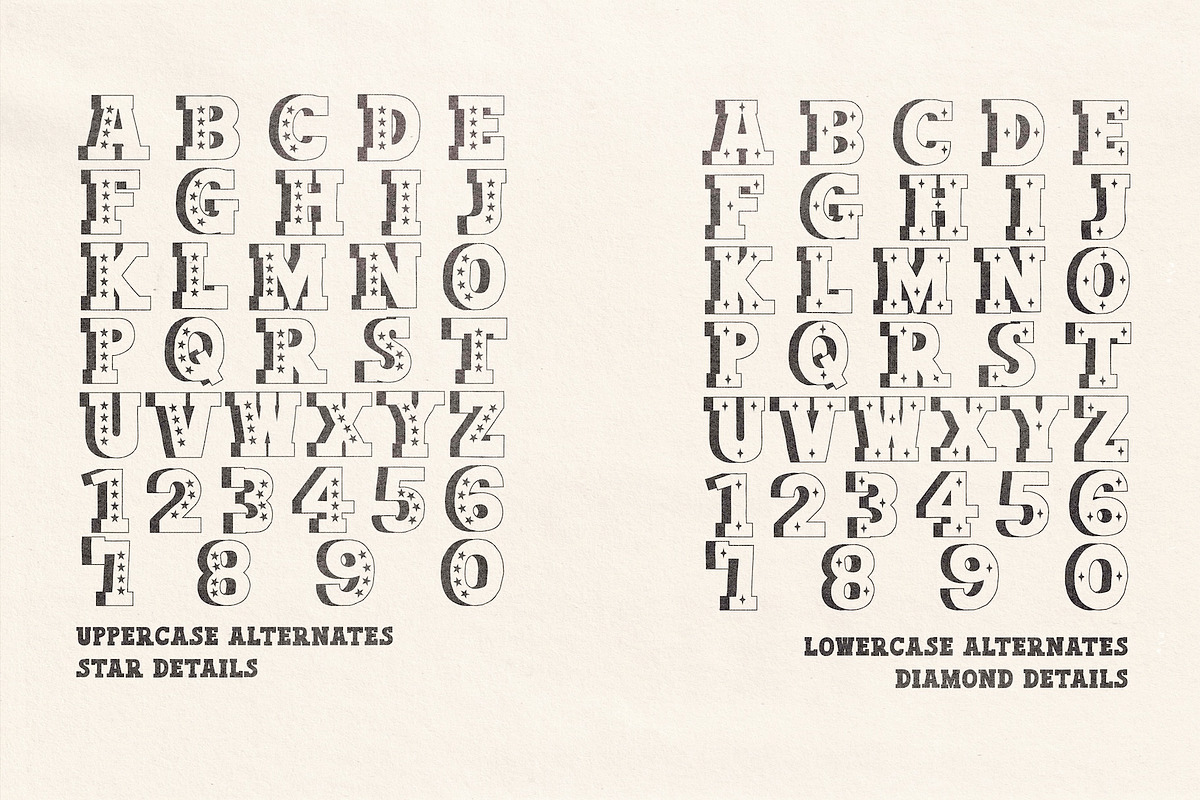 Show Pony Hand Drawn Western Font, a Slab Serif Font by Madeline ODonoghue Design (Photo 5 of 10)