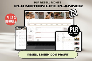 PLR Notion Template Resell Rights