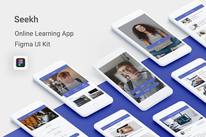 Seekh - Online Learning Figma App