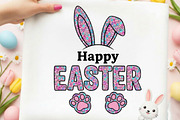 Happy Easter Bunny PNG, Preppy, an Illustration by Designking (Thumbnail 2 of 6)