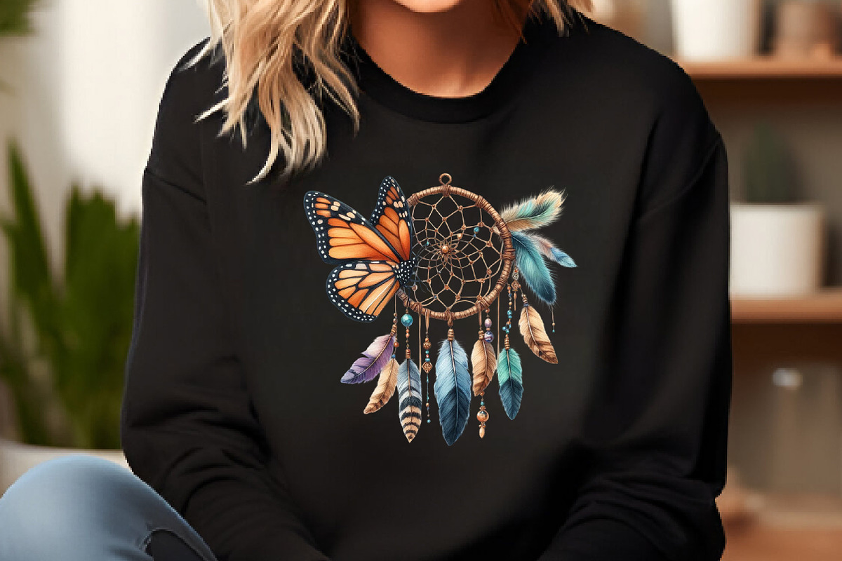 Watercolor Monarch Butterfly Clipart, an Illustration by DreamCafeArt (Photo 5 of 7)