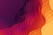 Paper Craft 5 Vibrant Backgrounds, a Texture Graphic by GarryKillian (Thumbnail 4 of 6)