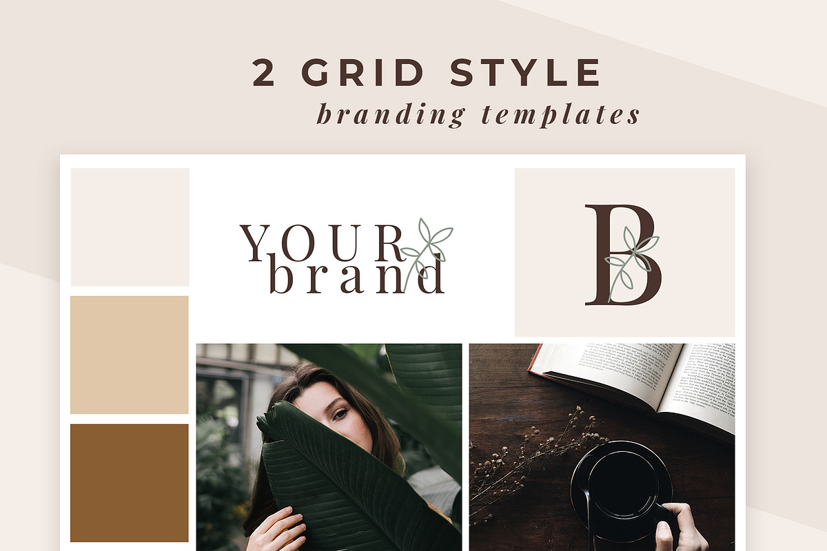 Branding & Mood Board Templates, a Product Mockup by Pretty Bloom Designs (Photo 3 of 5)