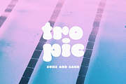 Gush - Tropic Font, a Sans Serif Font by Sans & Sons (Thumbnail 2 of 10)