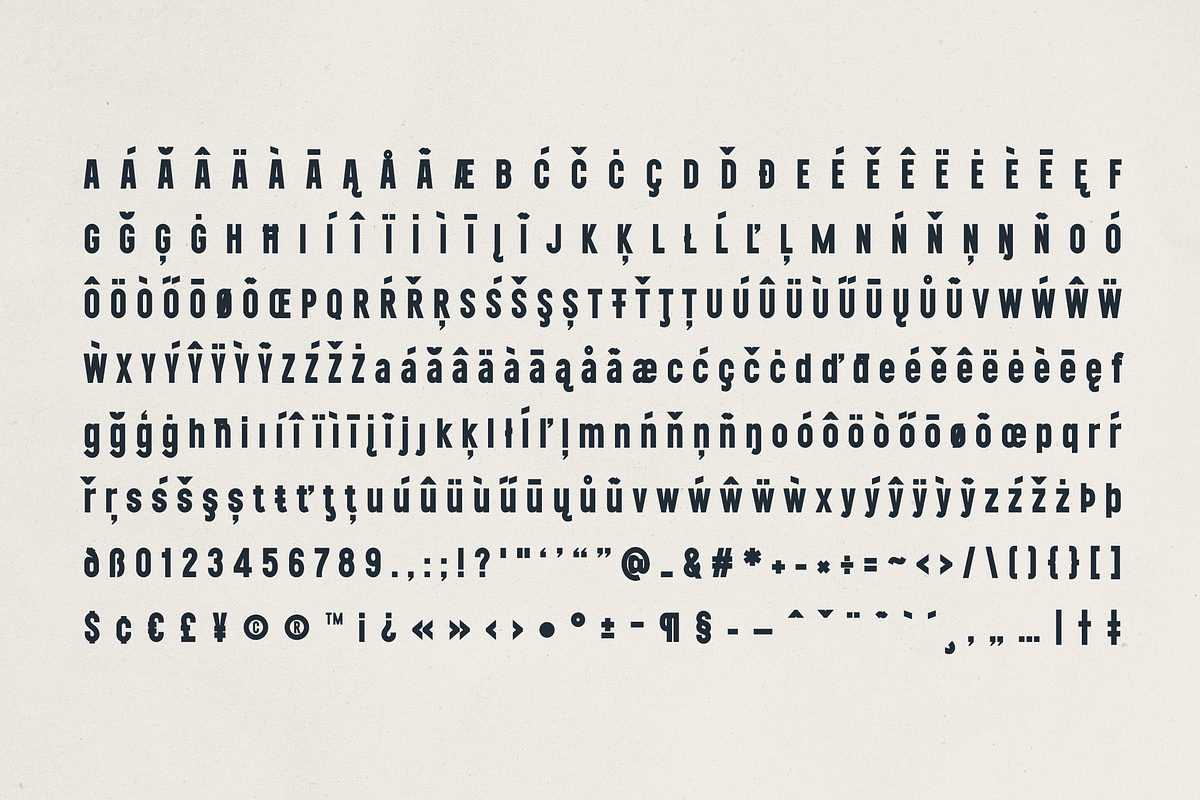 Nexline – Bold Sans Serif Font, a Sans Serif Font by Only Fonts (Photo 10 of 11)