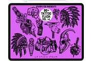 BUNDLE 2 - Tattoo Flash - Stamp Sets, a Brush Add-On by LA Studio Sthlm (Thumbnail 4 of 17)