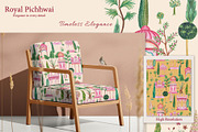 Royal Pichhwai Prints & Patterns, a Pattern Graphic by GND ART STUDIO (Thumbnail 5 of 8)