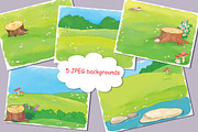 Cute woodland animals bundle, an Animal Illustration by Haso (Thumbnail 5 of 10)