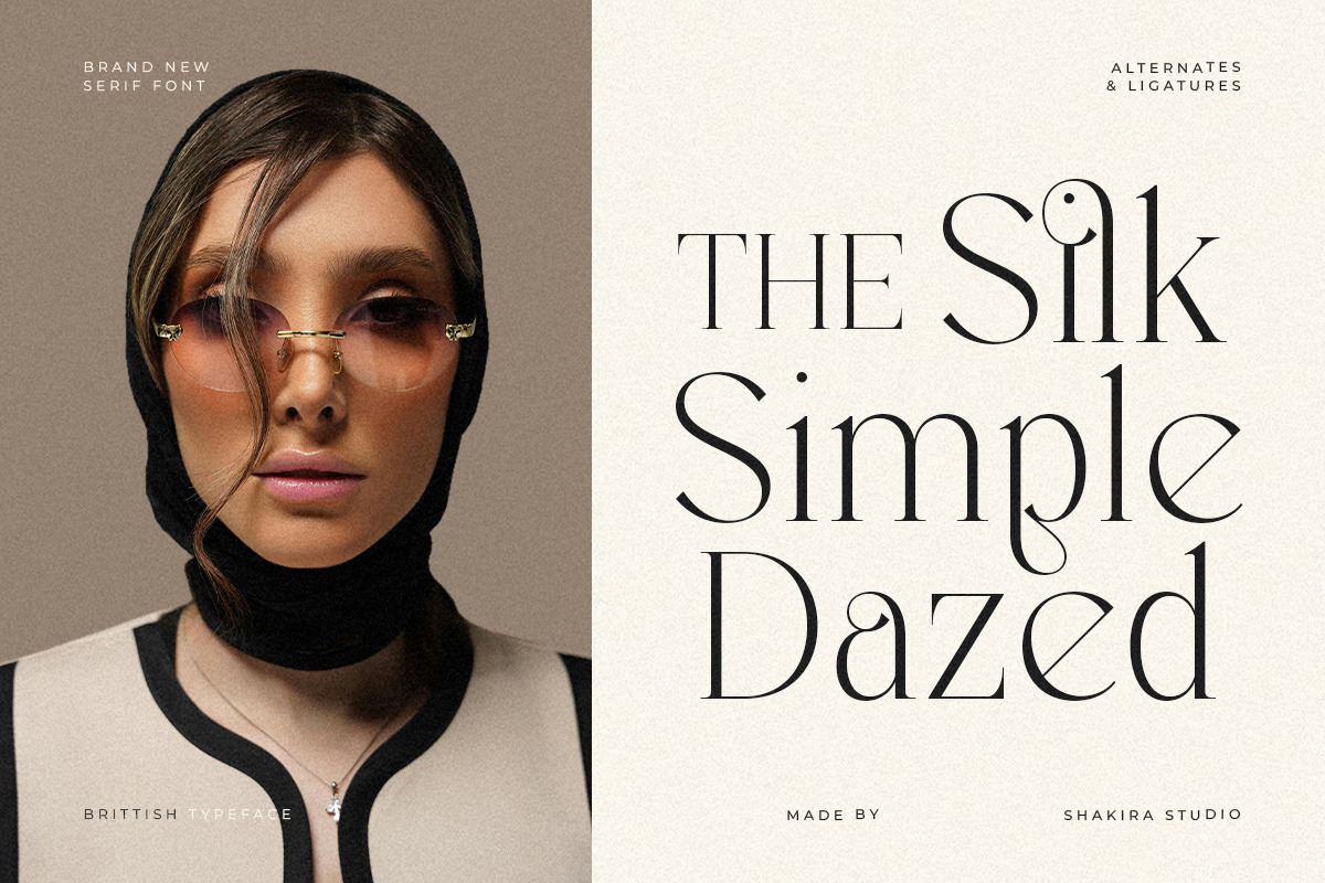 Brittish - Modern Luxury Display, a Serif Font by Shakira Studio (Photo 4 of 10)