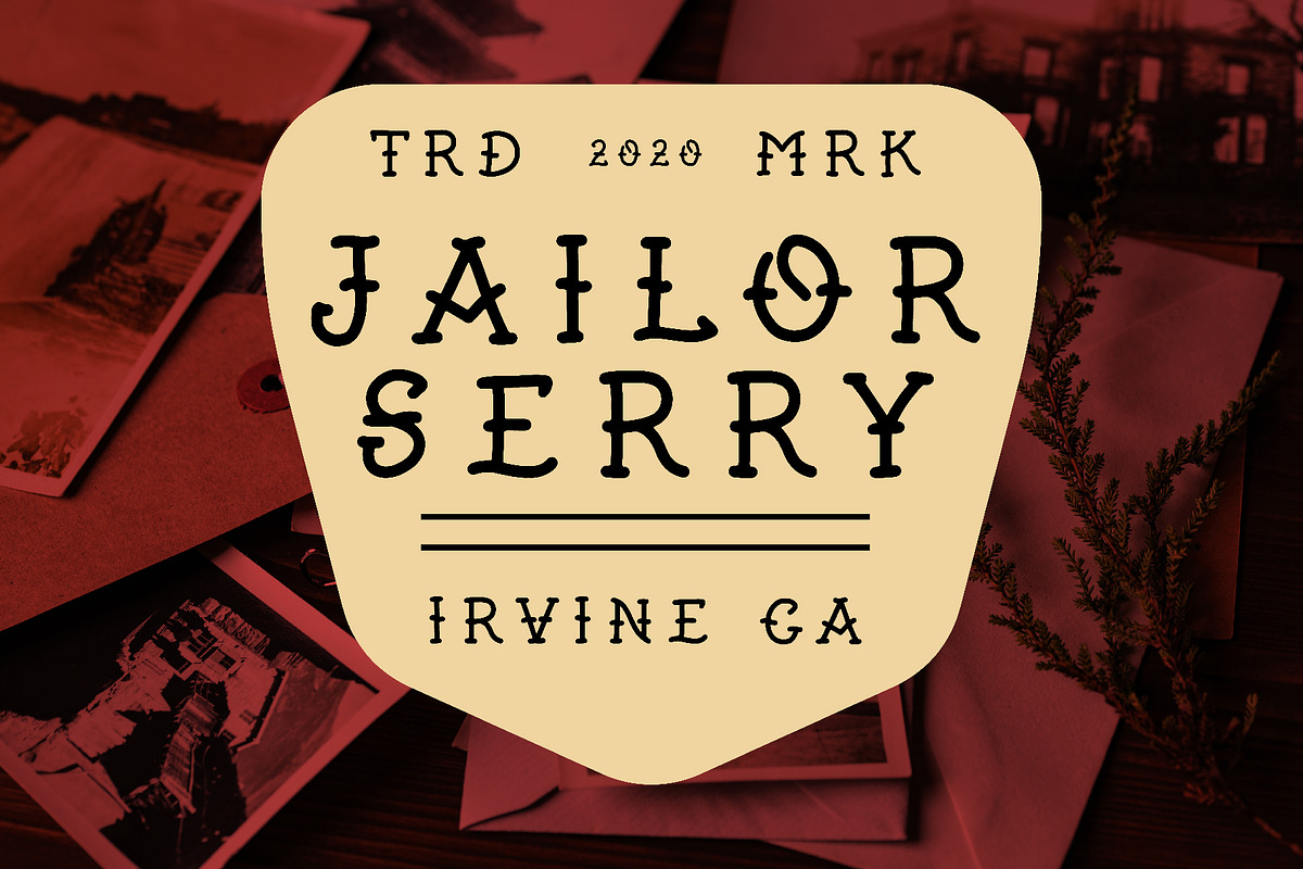 Tattooed Sailor | Vintage Serif Font, a Serif Font by Beveled Design Co. (Photo 8 of 18)
