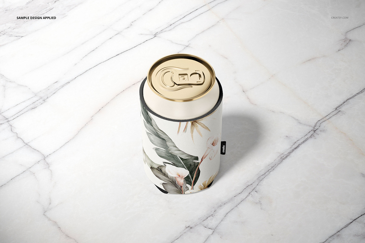 Neoprene Can Cooler Mockup Set, a Cups & Container Mockup by creatsy5 (Photo 9 of 15)