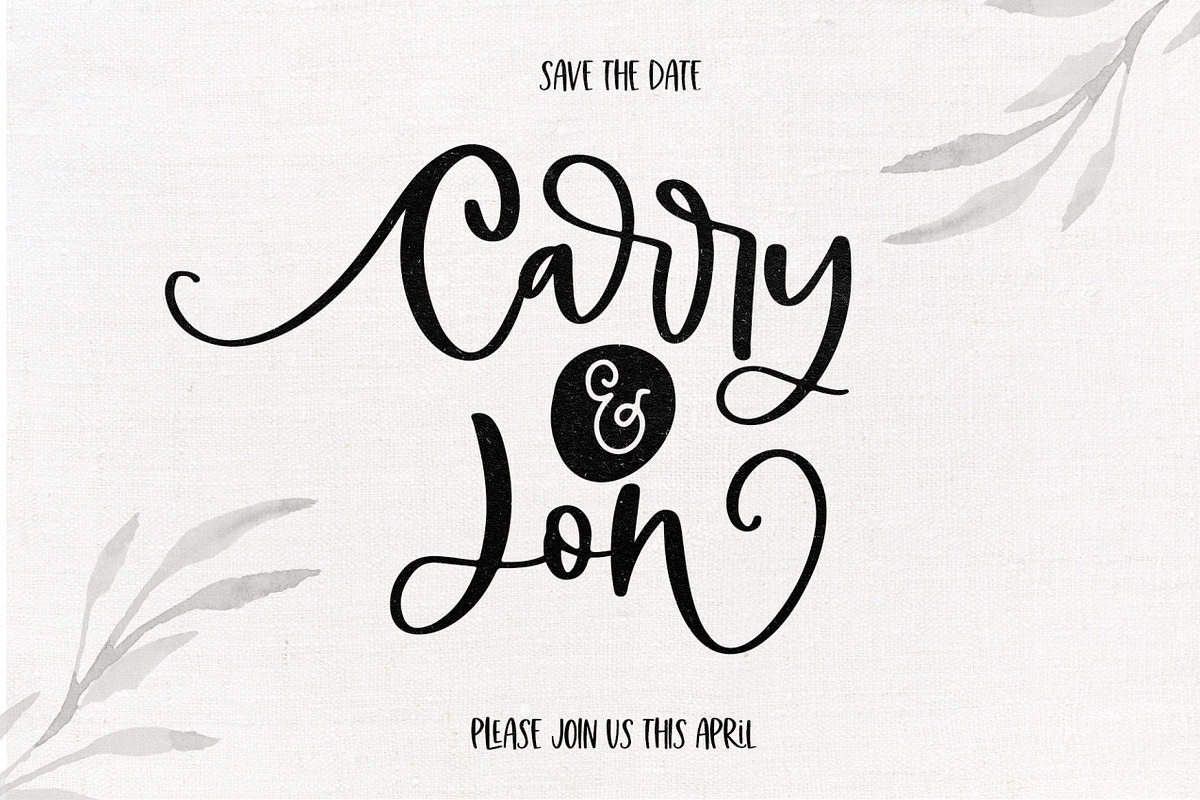 Farmland Acres | Script Font Duo preview 4