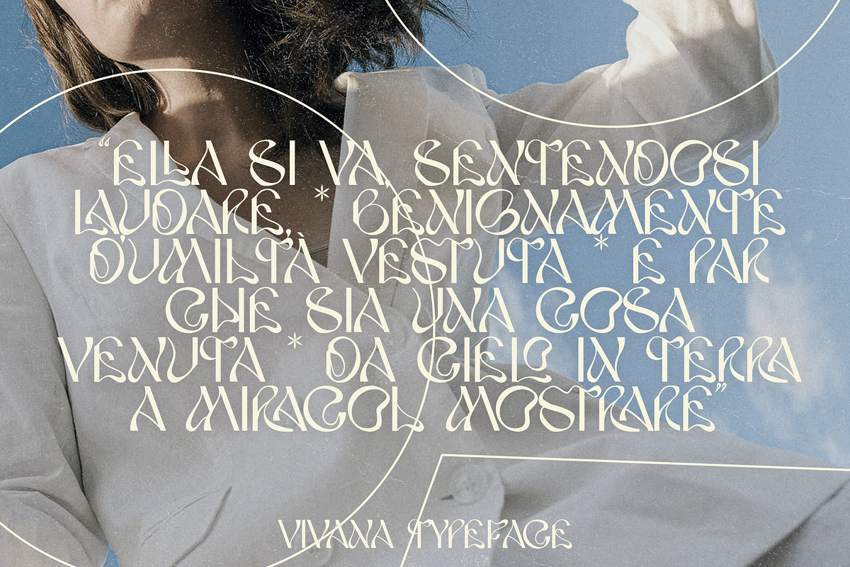 VIVANA | Modern Display, a Sans Serif Font by Alif Devan R. (Photo 6 of 12)