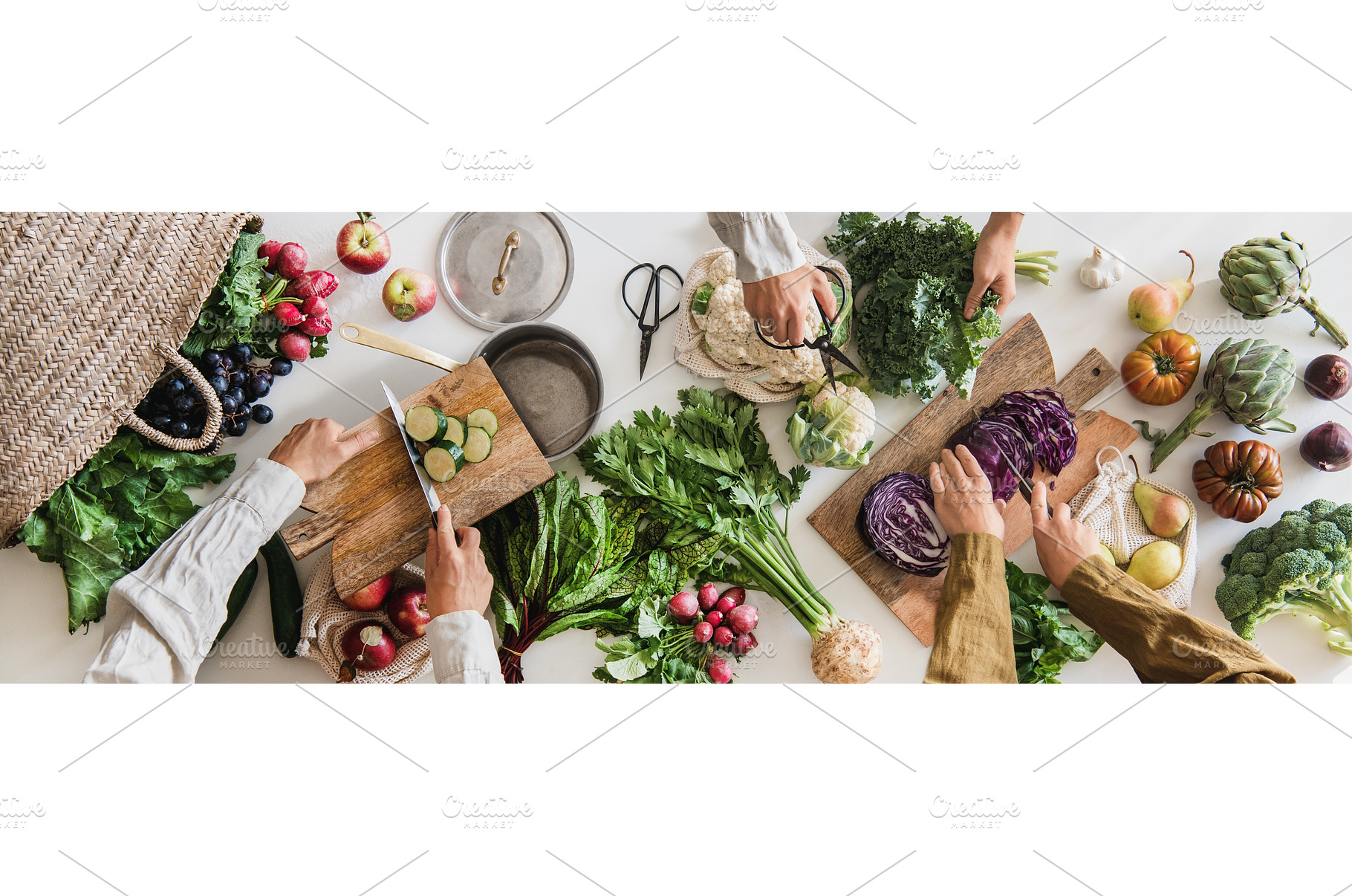 Fall vegetable vegetarian cooking, a Food & Drink Photo by Foxys