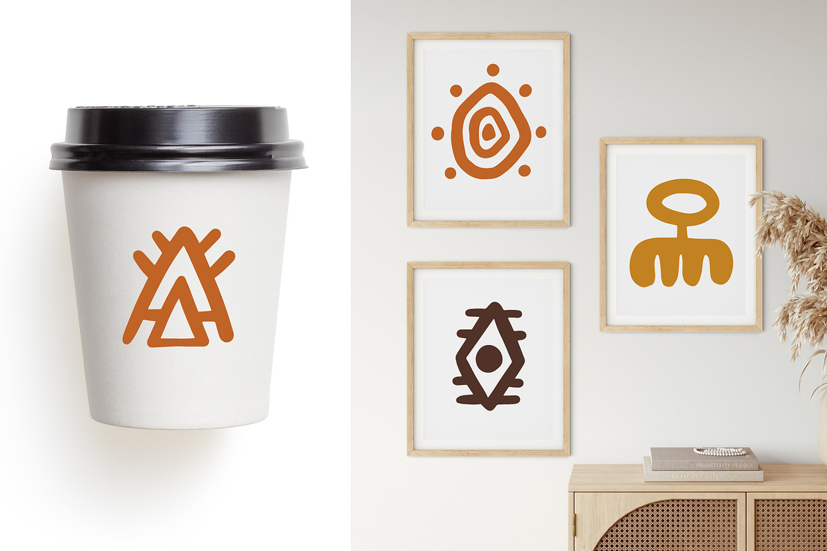 African Shapes Borders Atelier +SVG, an Object Graphic by Katrinelly (Photo 10 of 11)