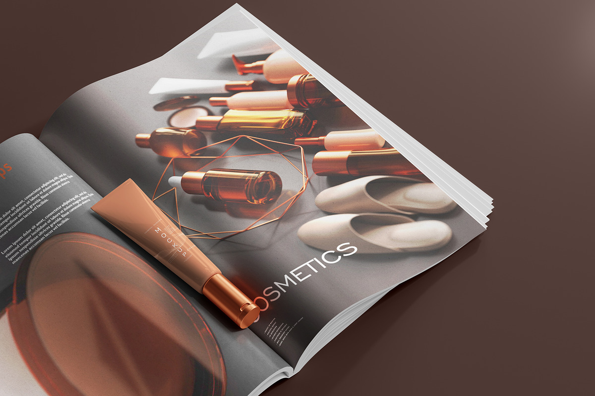 390+ Cosmetic Branding Mockup Scenes, a Cups & Container Mockup by pmvch (Photo 170 of 367)