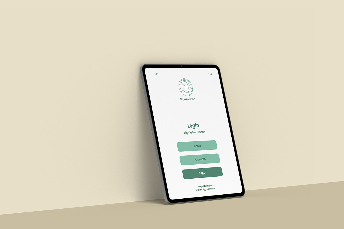 iPad Pro Mockup, an iPad Mockup by ulfatunnazira (Photo 5 of 5)
