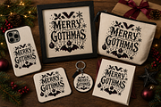 Gothic Christmas Halloween Bundle, an Object Graphic by Daisy Design (Thumbnail 12 of 16)
