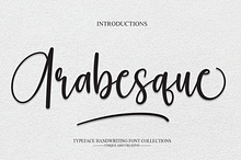 Arabesque | Script Font