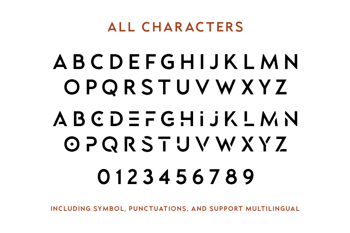 Lequire - Modern Logo Typeface preview 6