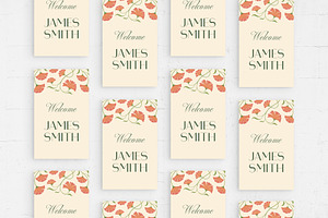 Floral Wedding Stationery Templates