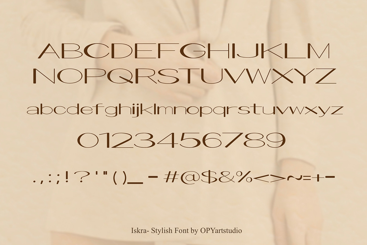 Iskra - Stylish Minimalist Sans Font, a Font by OPY ArtStudio (Photo 2 of 5)