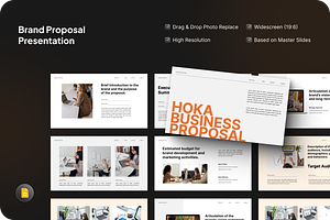 Hoka - Brand Proposal Google Slide, a Presentation Template by SquidPixey
