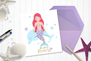 Colorful & gold mermaid Illustration, an Animal Illustration by garu1987 (Thumbnail 3 of 5)