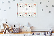 Landscape Frame in Baby Room Mock-up, a Print Template by Branda Keeps (Thumbnail 13 of 30)