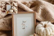 Pumpkin Season – 12 Card Mockups, a Mockup by NikiArts (Thumbnail 7 of 10)
