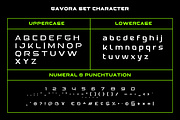 Gavora, a Sans Serif Font by twinstd (Thumbnail 11 of 13)