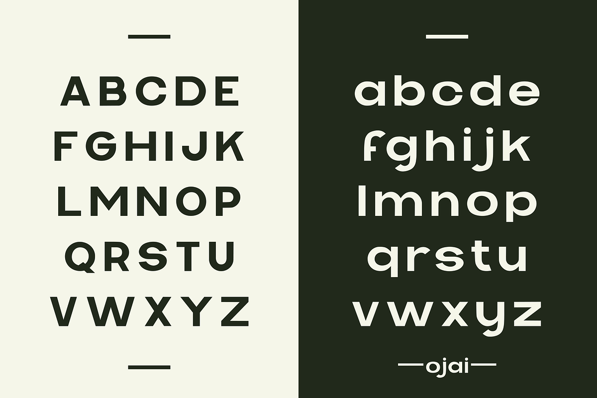 Ojai - A Modern Classic Typeface, a Sans Serif Font by Jason Burkholder (Photo 8 of 10)