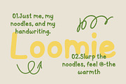 LOOMIE – Expressive Doodle Font, a Script Font by Huge Dream Studio (Thumbnail 7 of 8)