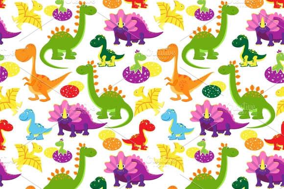 Baby Dinosaurs Pattern
