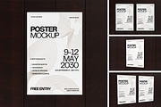 Poster Mockup, a Product Mockup by HanaSaka_Studio (Thumbnail 1 of 4)