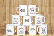 Set 3 scene - Stacked Mugs Mockup, a Product Mockup by Milan Mockup (Thumbnail 1 of 10)