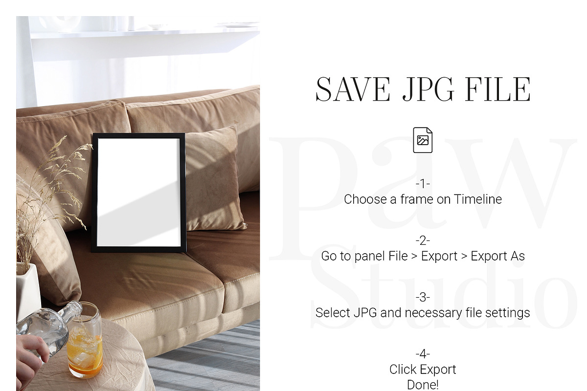 Video Photo Frame Mockup 3x4 Reel ao, a Product Mockup by PawMockups (Photo 7 of 11)