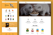 Animal Care Shopify Theme - PetFood, a Shopify Template by HasThemes (Thumbnail 1 of 2)