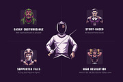Sports vector Illustration Set, a Sport Illustration by Brickclay (Thumbnail 4 of 9)